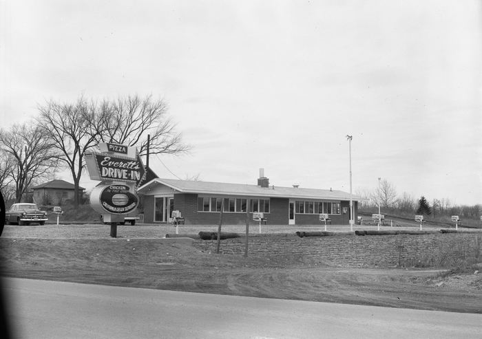 Everetts Drive-In - 1958 Photo From Duane Scheel - Ann Arbor Dist Library (newer photo)
